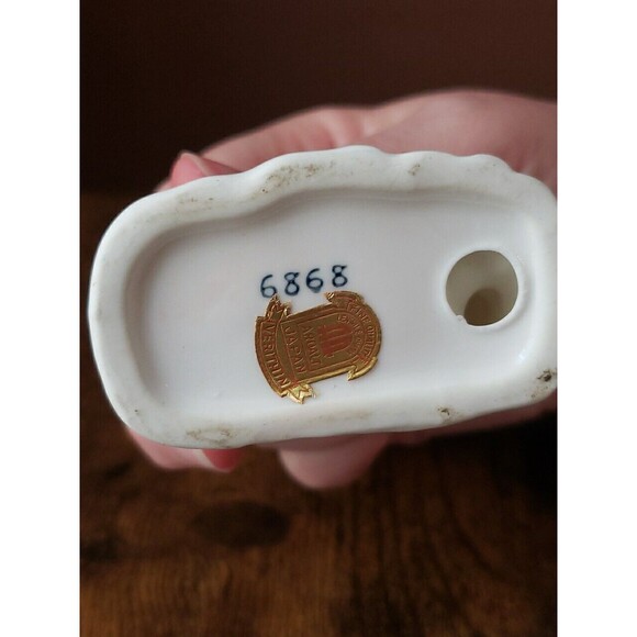 Vtg Ardalt Lenwile BLUE JAY Bird Figurine Verithin Porcelain Small Japan 6868 - Picture 10 of 13